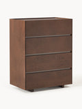 Larsen Wood-Chest of Drawers — Brown