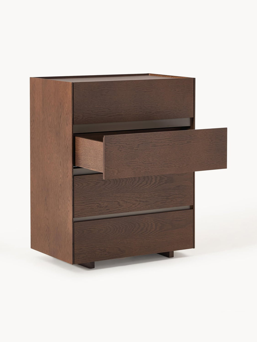 Larsen Wood-Chest of Drawers — Brown