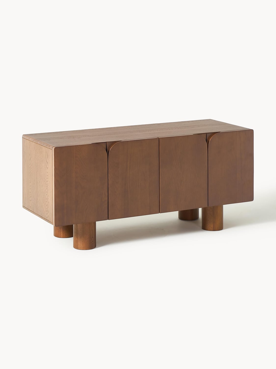 Cadi TV-Lowboard in Oak — Olive