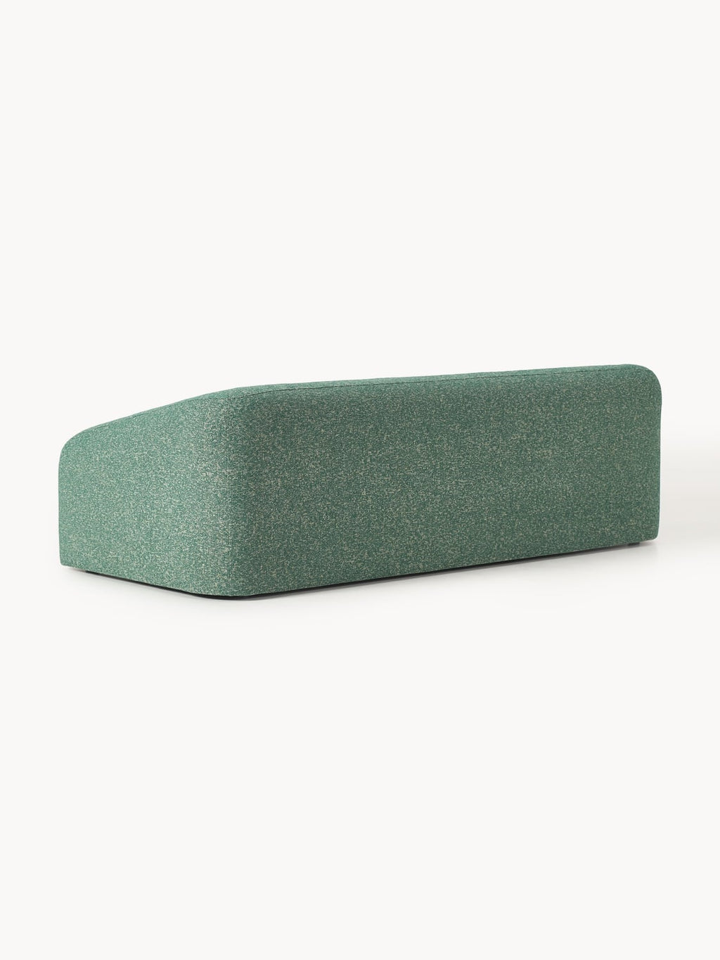 Eliot Bouclé-Sofa Bed (3-seater) — Teal