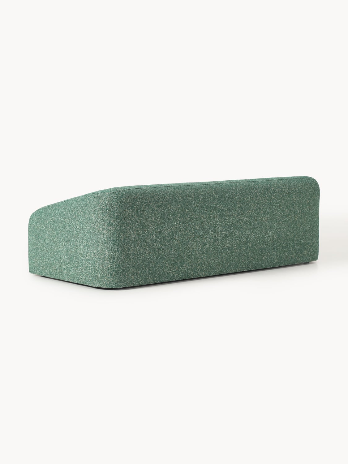 Eliot Bouclé-Sofa Bed (3-seater) — Teal