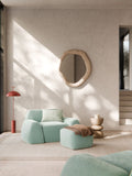 Wolke Sofa Ottoman — Oatmeal