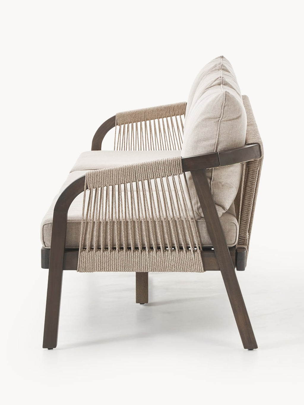 Lu Garden Lounge Sofa (3-seater) in Acacia — Oatmeal