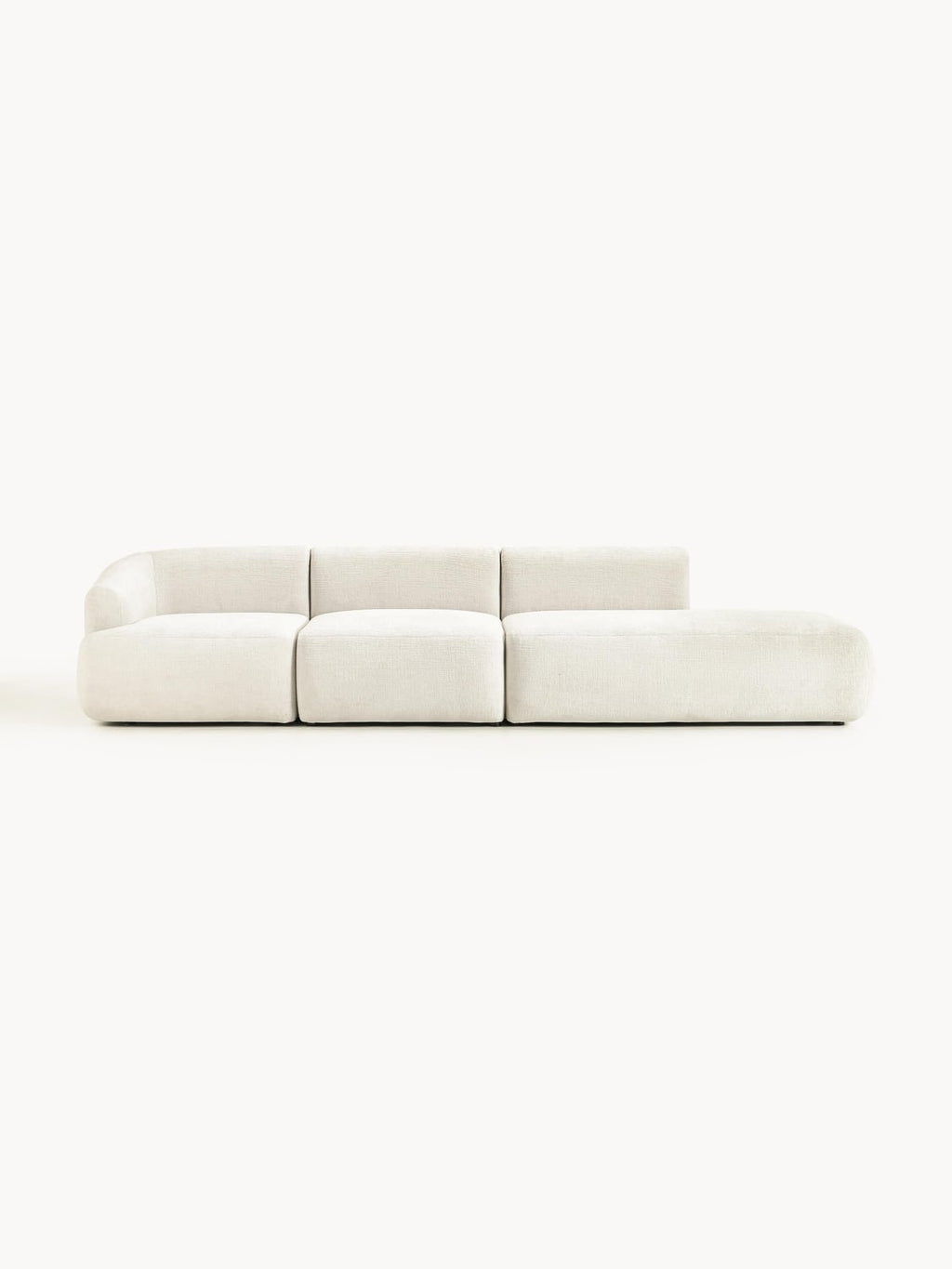Sofia Modular Chaise (2-seater) — Ivory