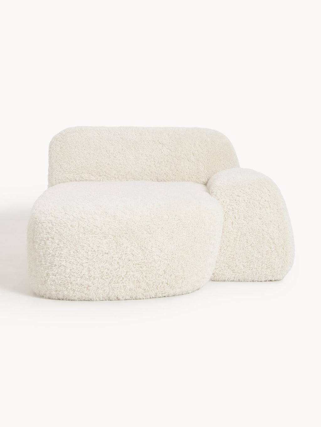 Wolke Teddy-Chaise — Ivory