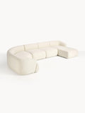 Sofia Modular Teddy-XL Sofa — Ivory