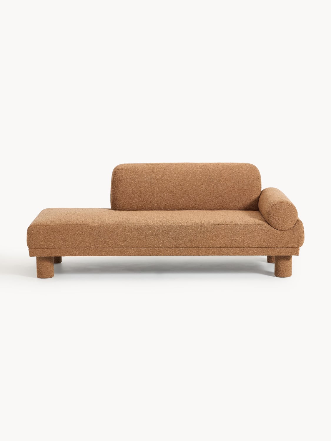 Lilo Bouclé-Ottoman — Camel