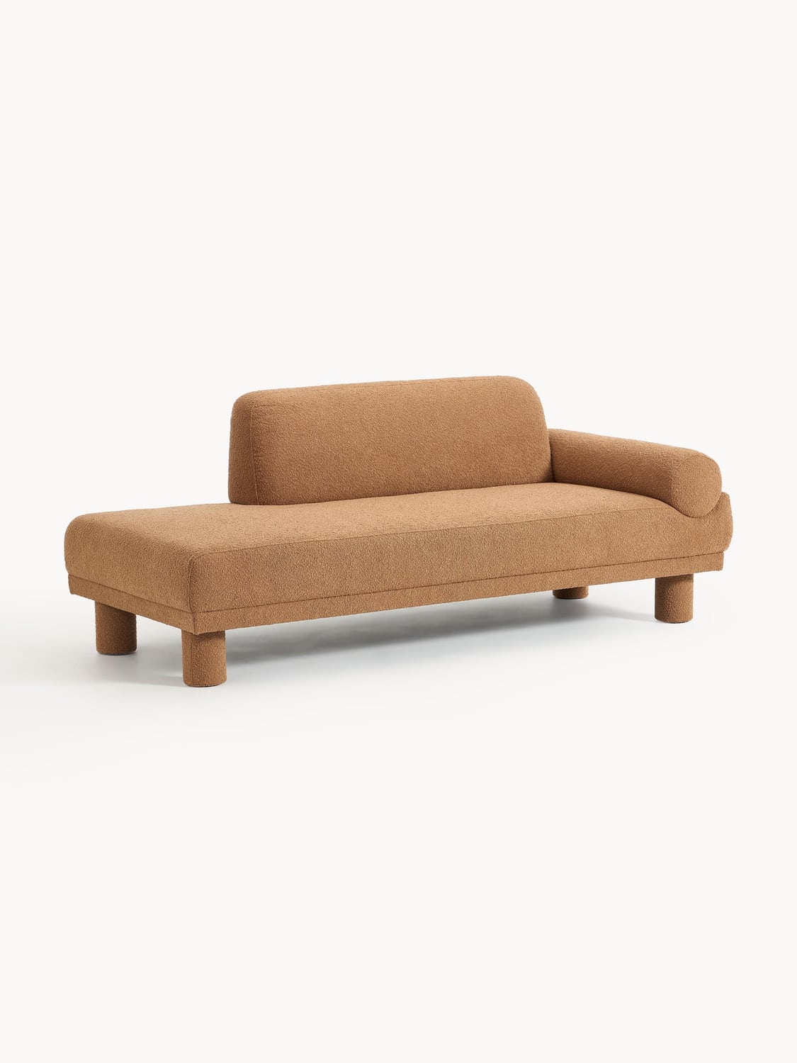 Lilo Bouclé-Ottoman — Camel