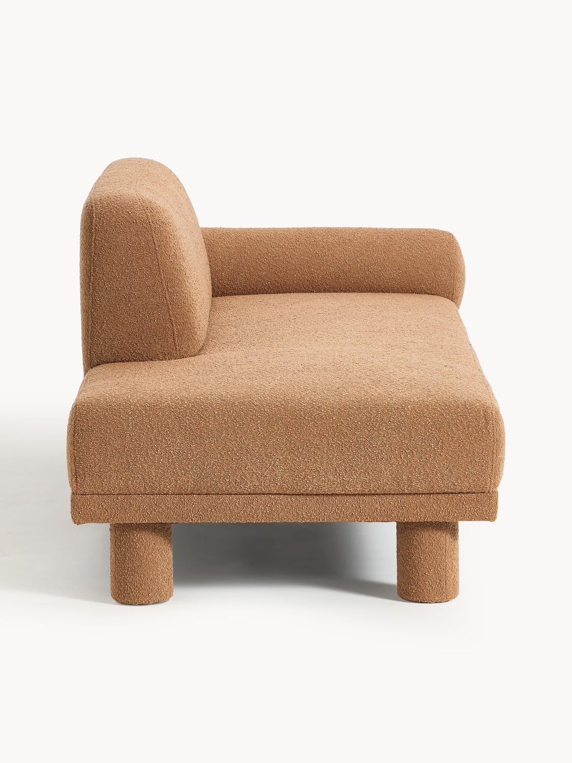 Lilo Bouclé-Ottoman — Camel