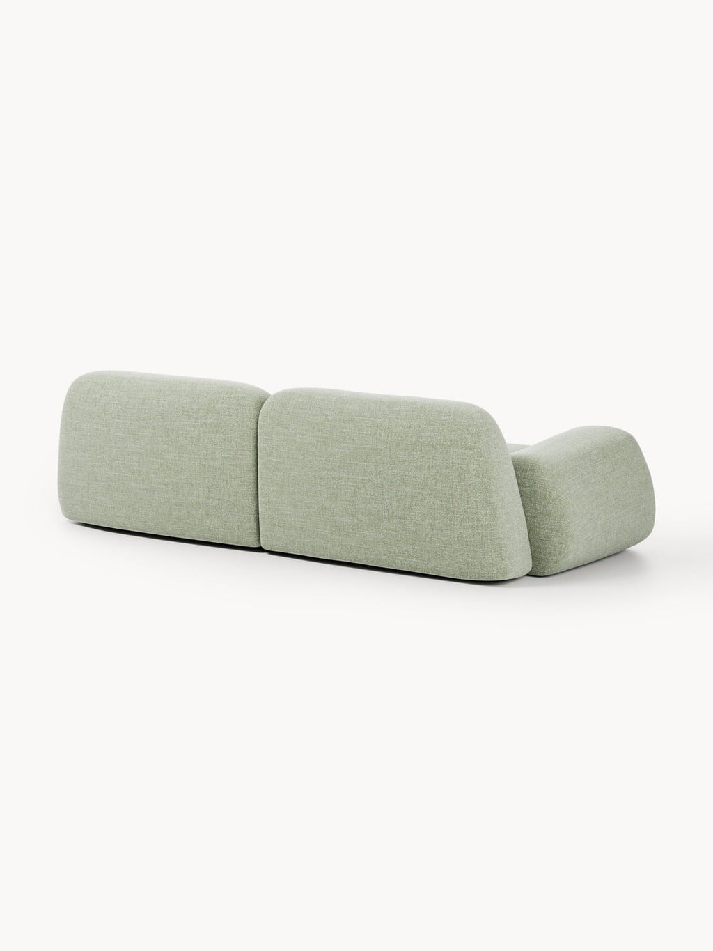 Wolke Modular Bouclé Sofa (3-seater) — Mushroom