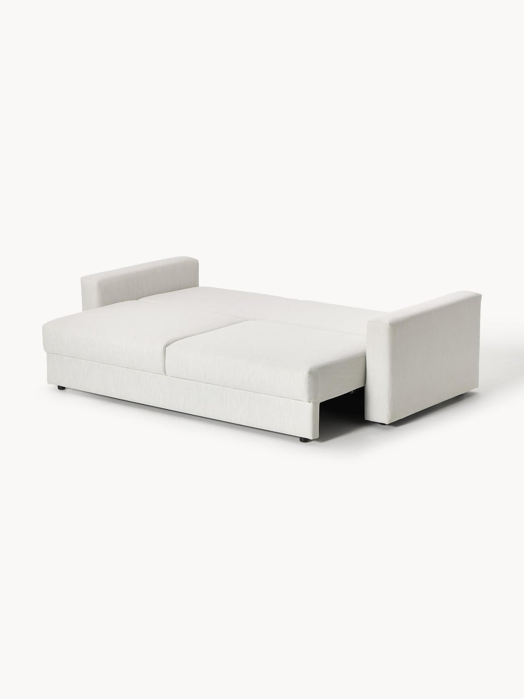 Tasha Sofa Bed (3-seater) with Storage — Light Grey