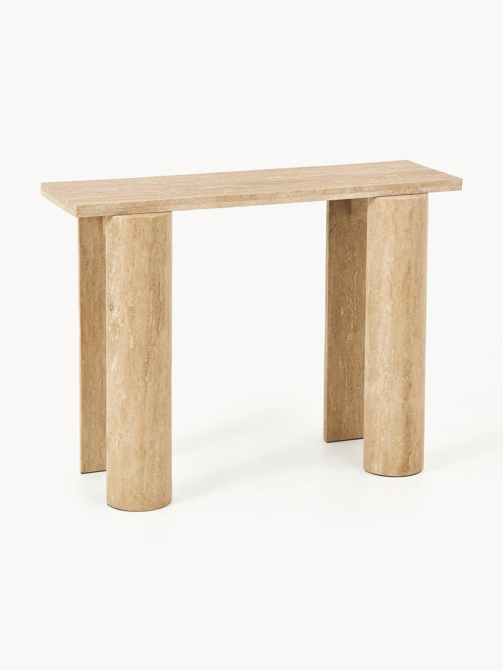 Disa Travertine Console Table