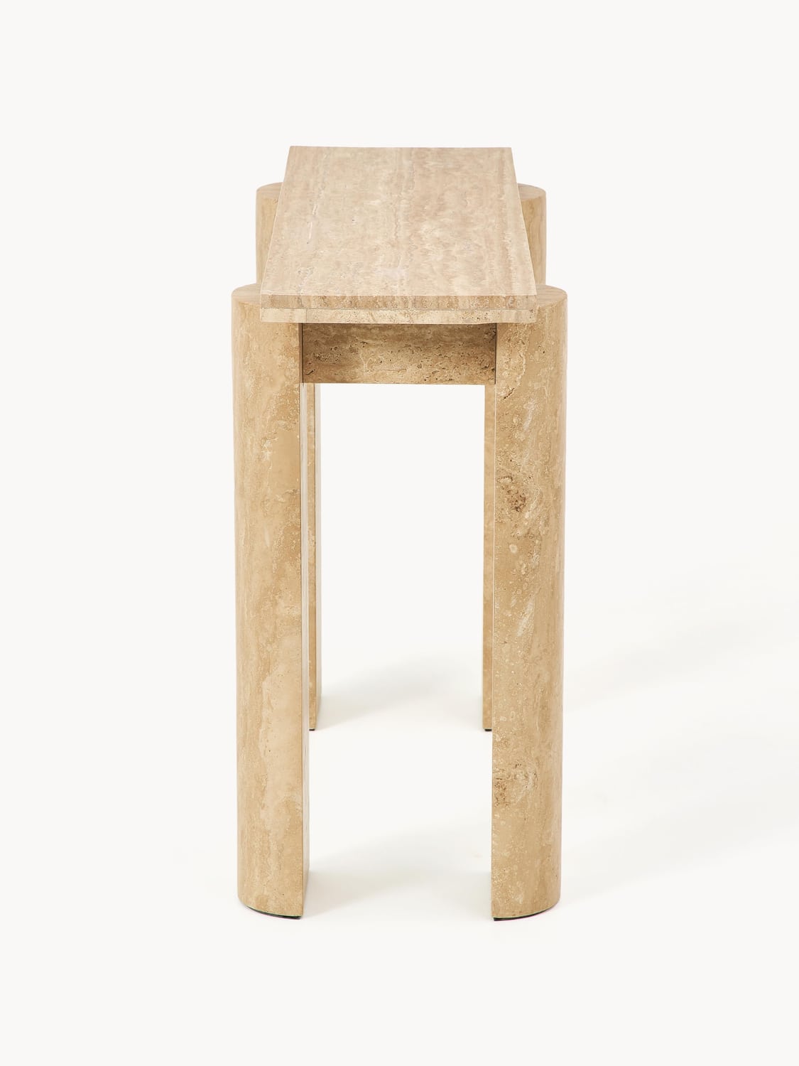 Disa Travertine Console Table