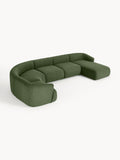 Sofia Modular Bouclé XL Sofa — Forest Green