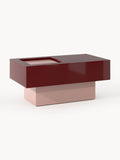 Alessa Coffee Table with Storage — Dark Grey