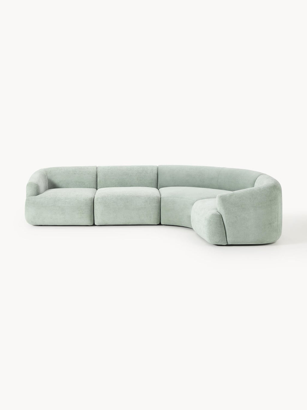 Sofia Modular Corner Sofa (4-seater) — Light Grey