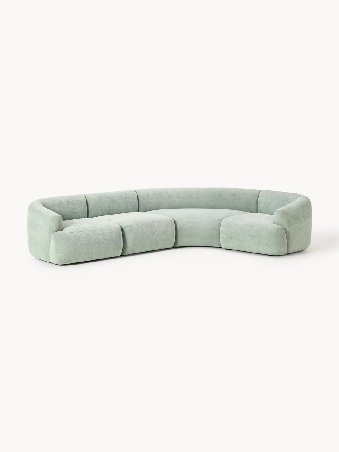 Sofia Modular Corner Sofa (4-seater) — Light Grey