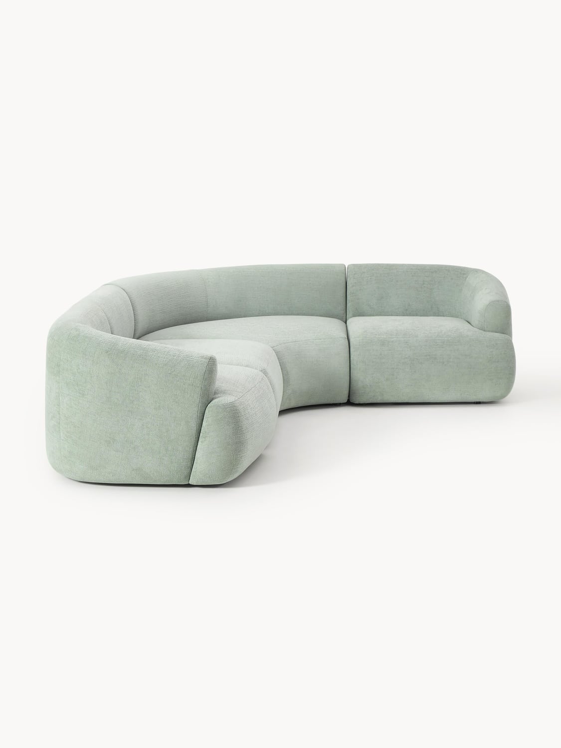 Sofia Modular Corner Sofa (4-seater) — Light Grey