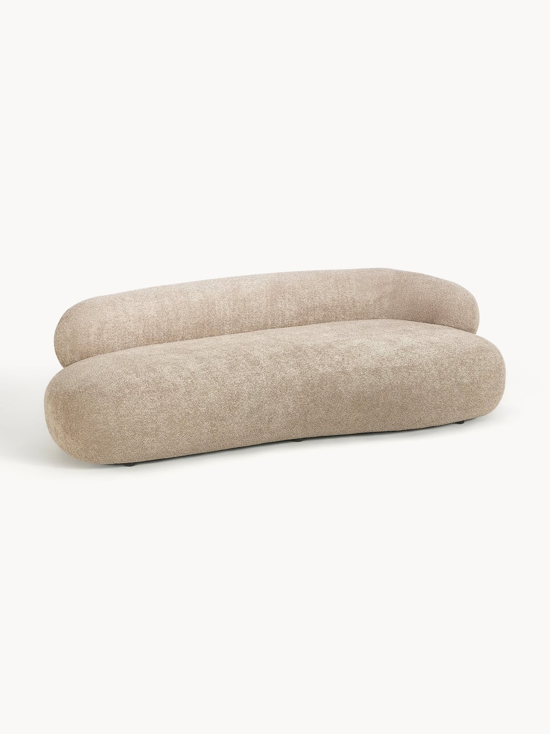 Alba Sofa (3-seater) in Teddy Bouclé — Sage