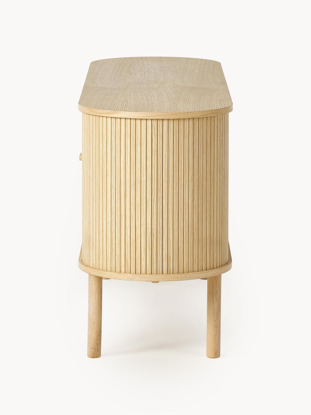 Calary Sideboard with Fluted Front — Oatmeal