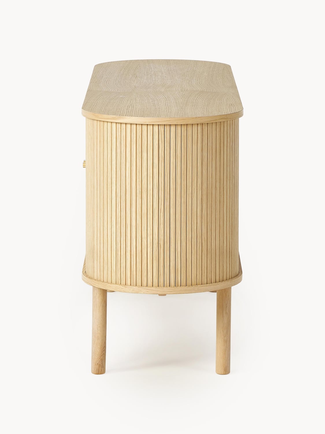 Calary Sideboard with Fluted Front — Oatmeal