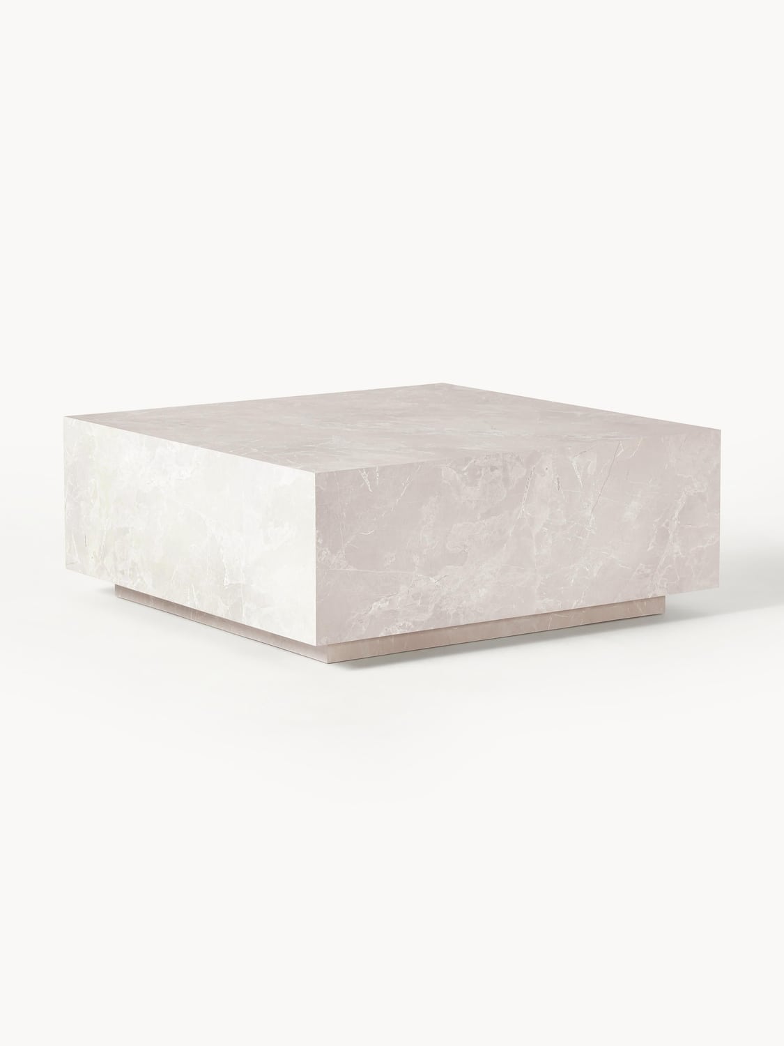Lesley Coffee Table in Travertine Look