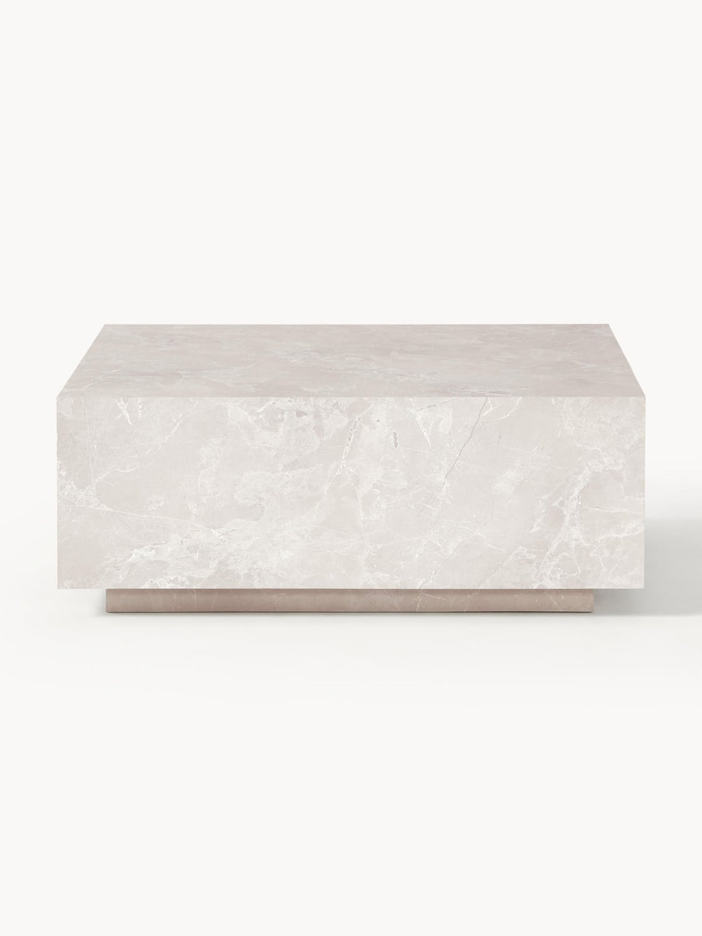 Lesley Coffee Table in Travertine Look