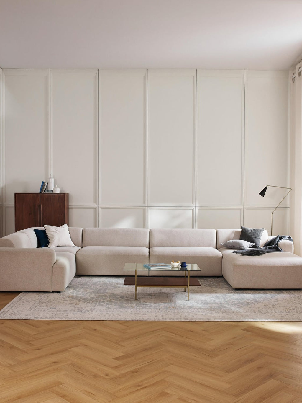 Melva XL Sofa — Off-White