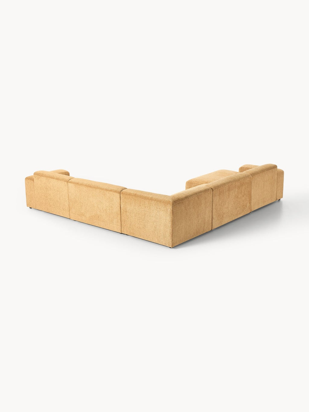 Melva XL Corner Sofa — Yellow