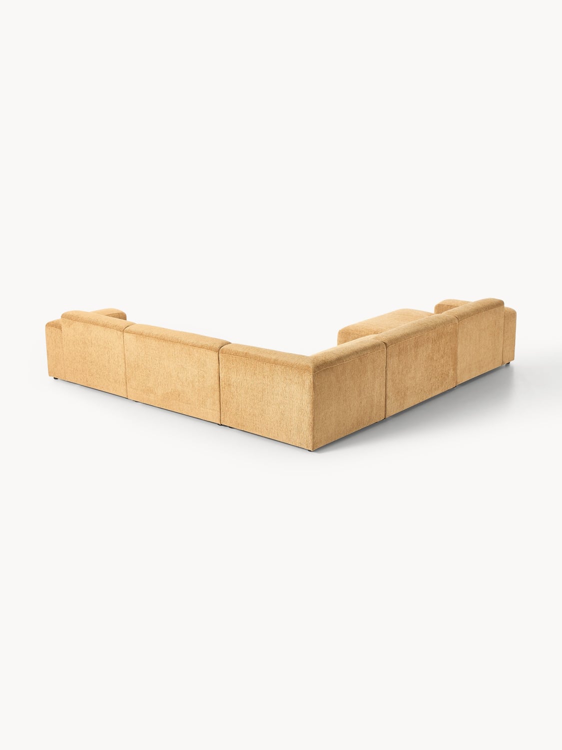Melva XL Corner Sofa — Yellow