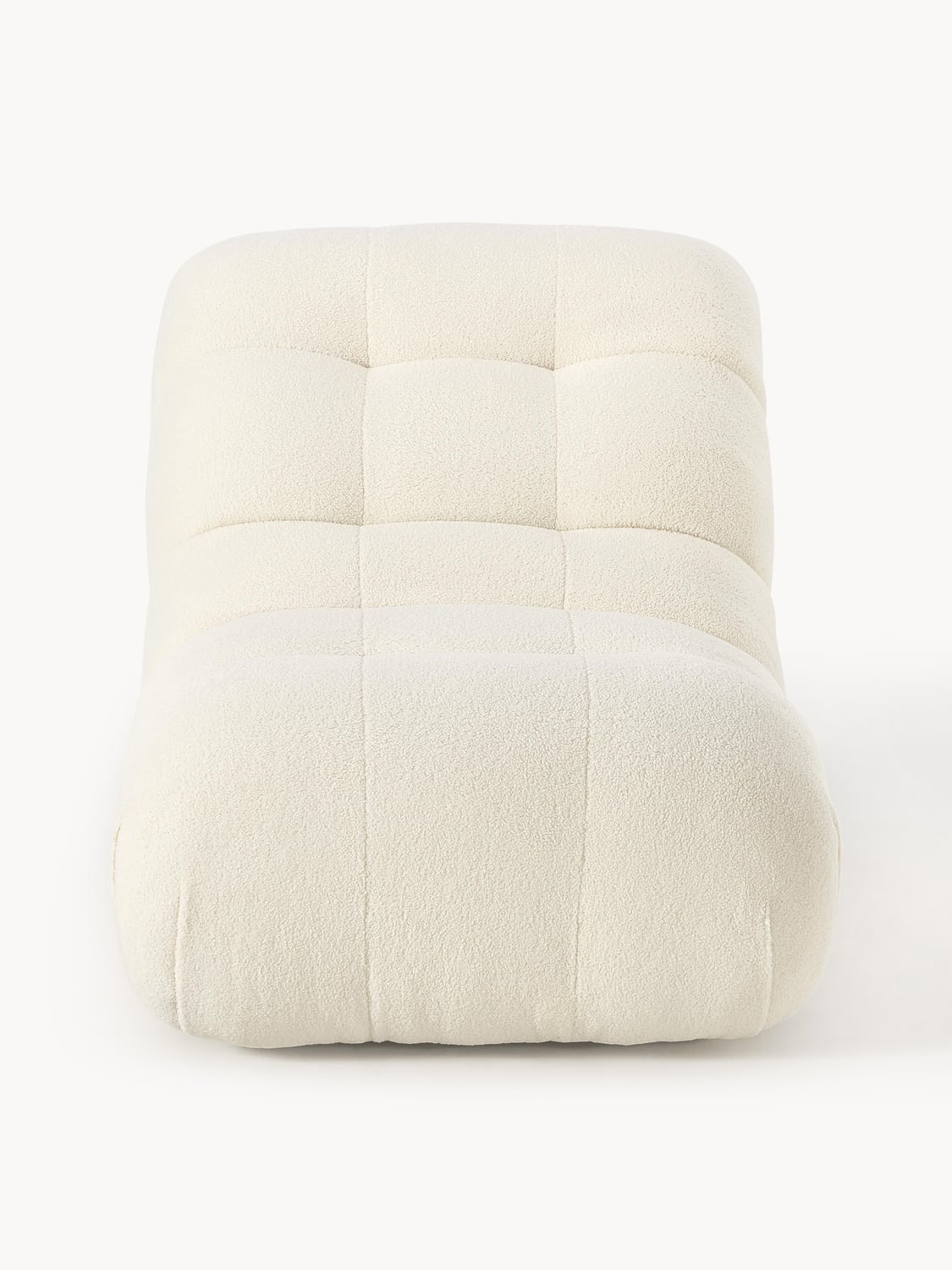 Stanley Teddy-Lounge Chair — Cream