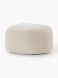 Wolke Oval Sofa Ottoman — Light Grey