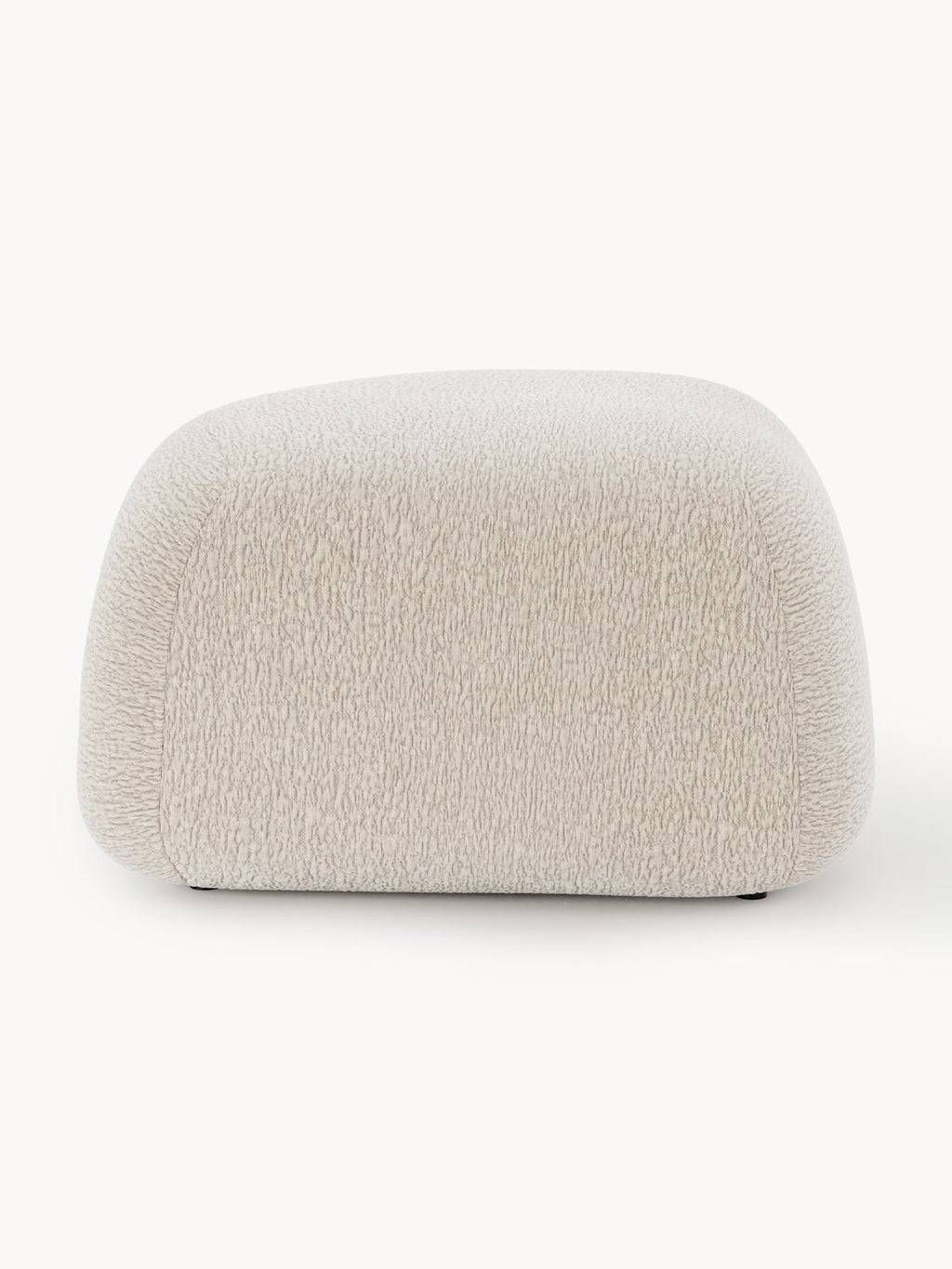 Wolke Oval Sofa Ottoman — Light Grey
