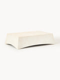 Mohi Indoor & Outdoor Coffee Table in Travertine Look, B 120 cm