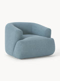 Sofia Bouclé Armchair — Grey