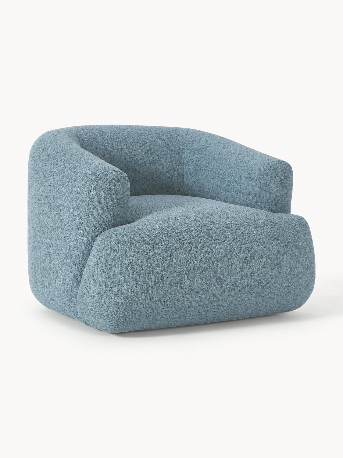 Sofia Bouclé Armchair — Grey