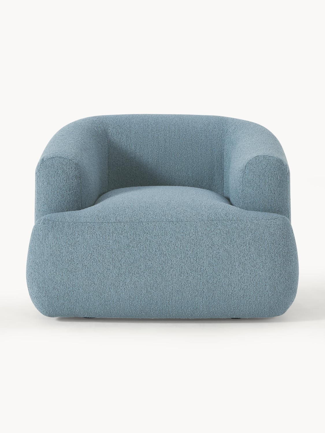 Sofia Bouclé Armchair — Grey