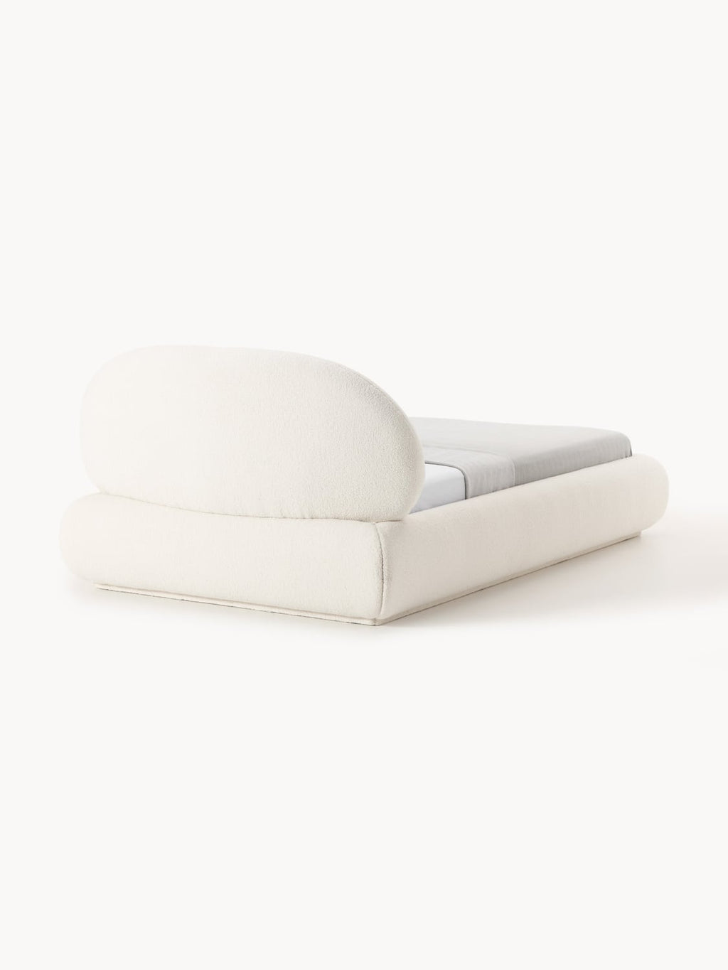 Alba Teddy-Upholstered Single Bed