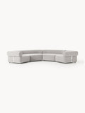 Anton Large Modular Bouclé Sofa — Oatmeal