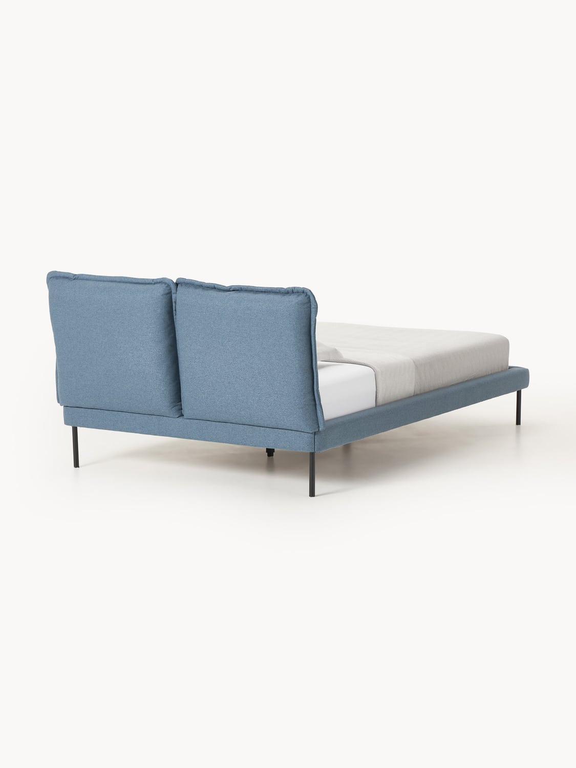 Amelia Upholstered Bed — Lavender