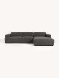 Melva Corner Sofa (4-seater) — Anthracite