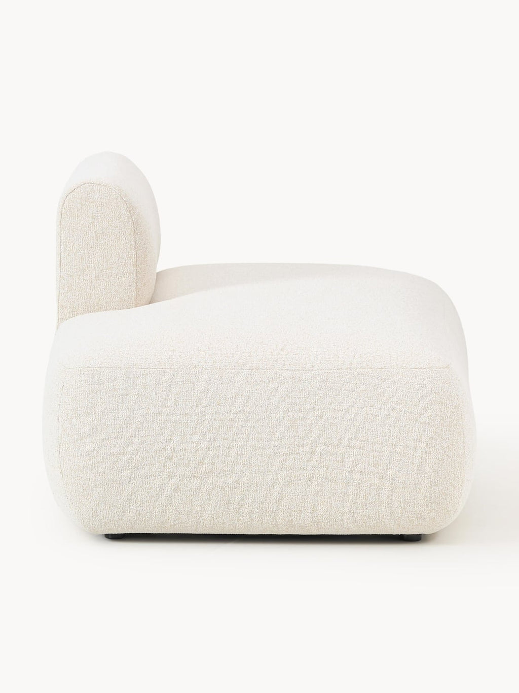 Sofia Bouclé-Chaise-Module — Ivory