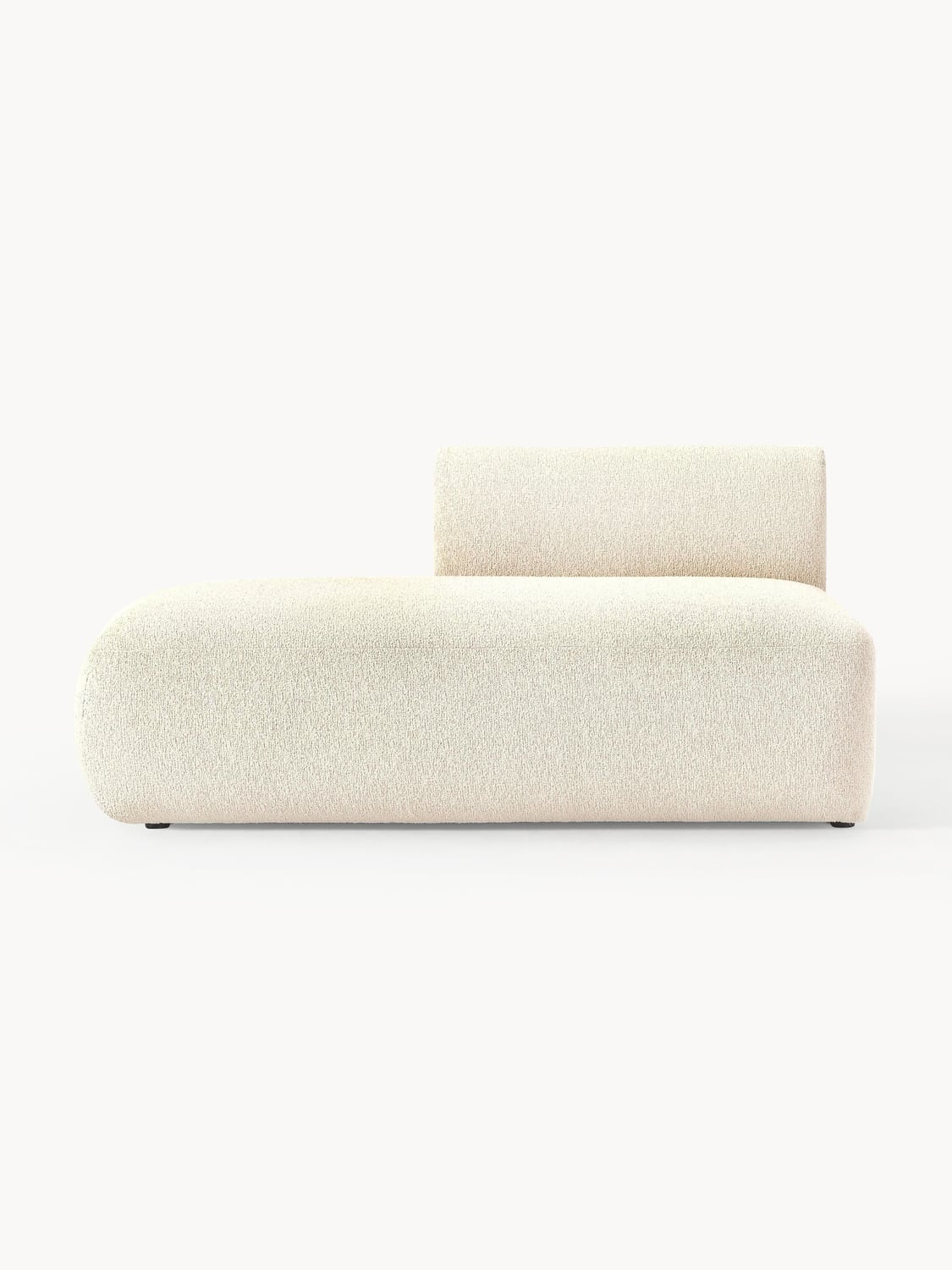 Sofia Bouclé-Chaise-Module — Cream