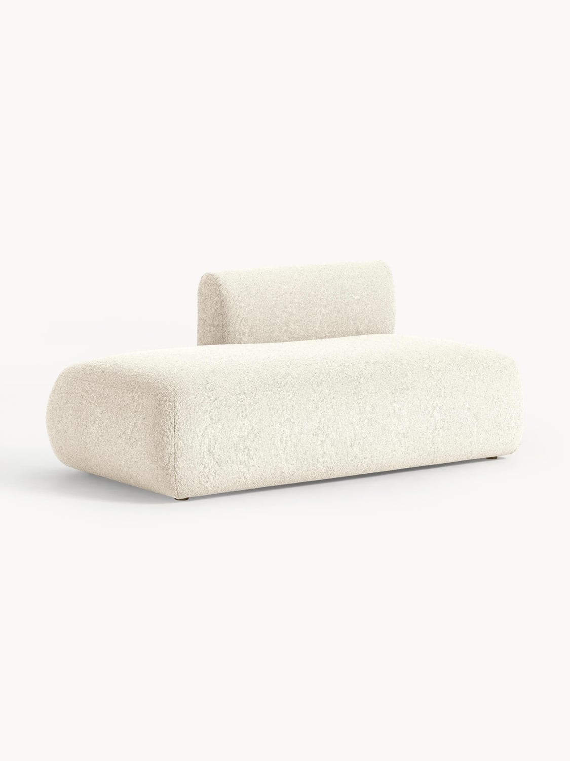 Sofia Bouclé-Chaise-Module — Cream