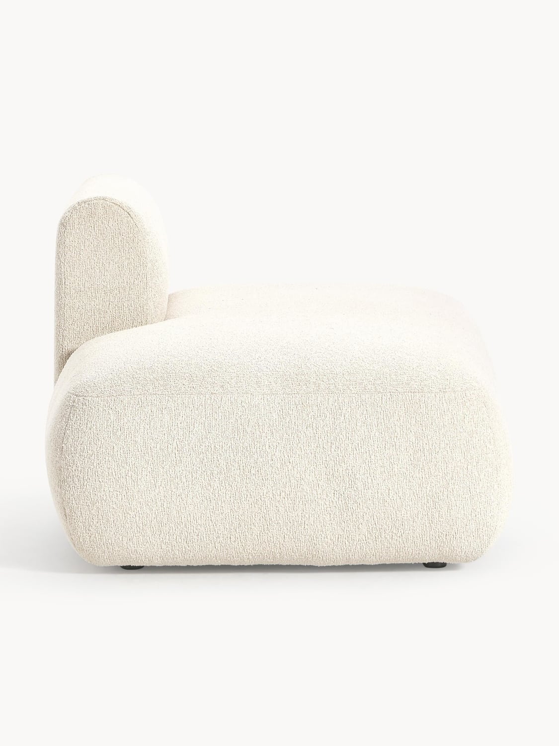 Sofia Bouclé-Chaise-Module — Cream