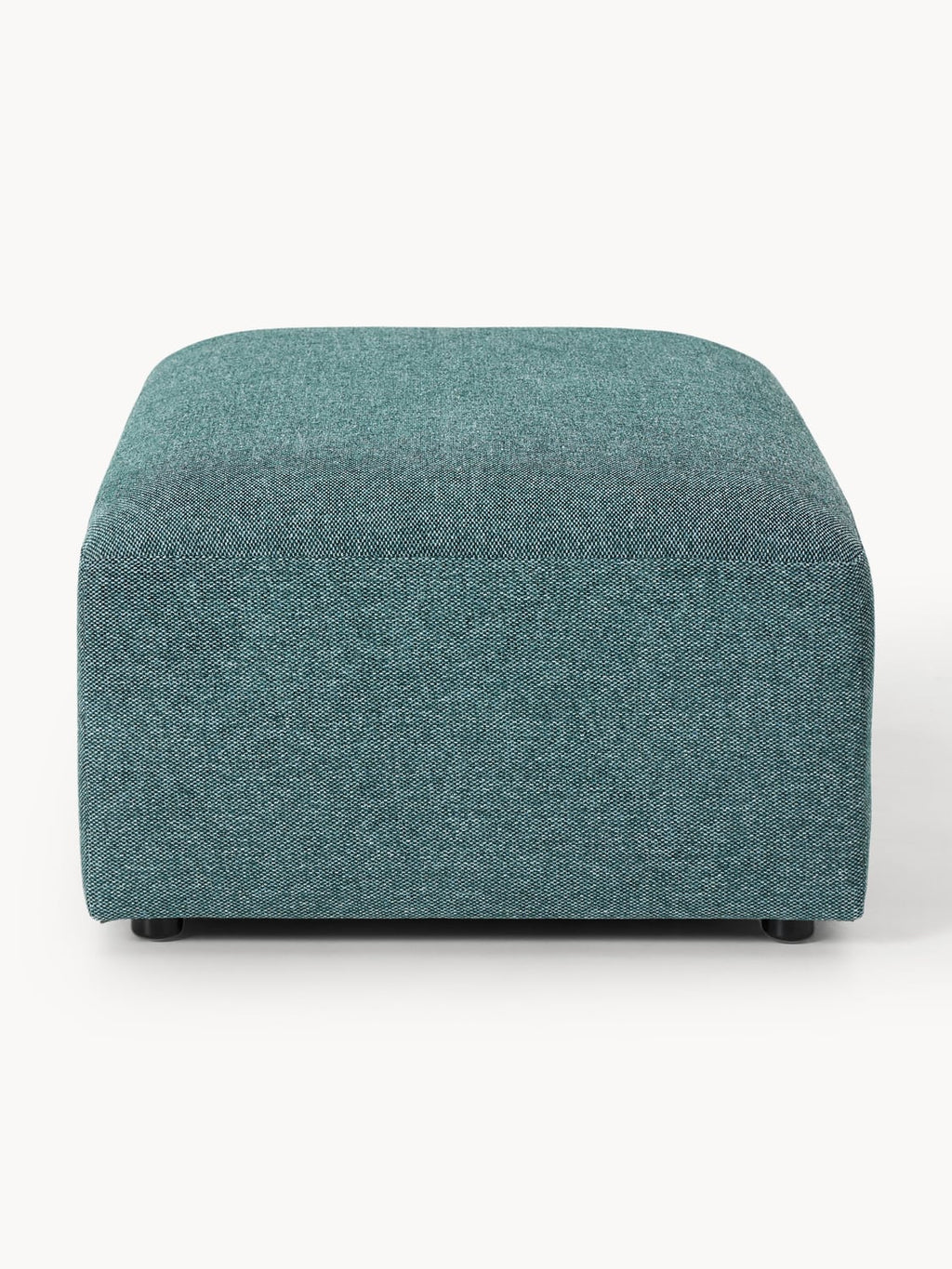 Melva XL Sofa Ottoman, B 116 x T 72 cm — Teal