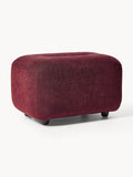 Stella Sofa Ottoman — Burgundy