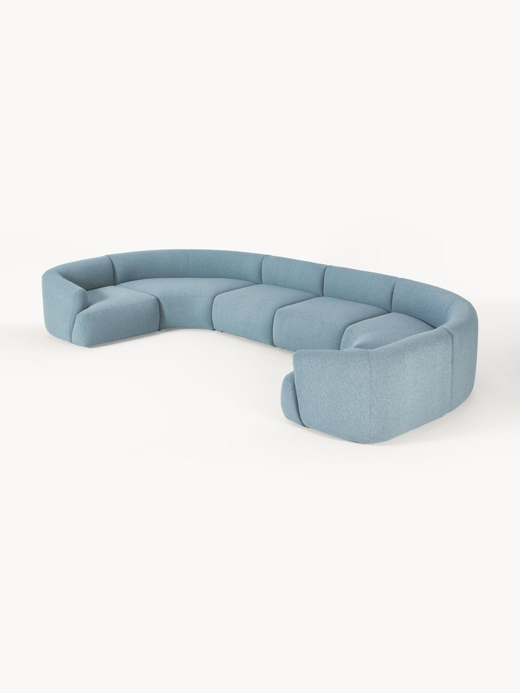 Sofia Modular Bouclé XL Sofa — Lilac