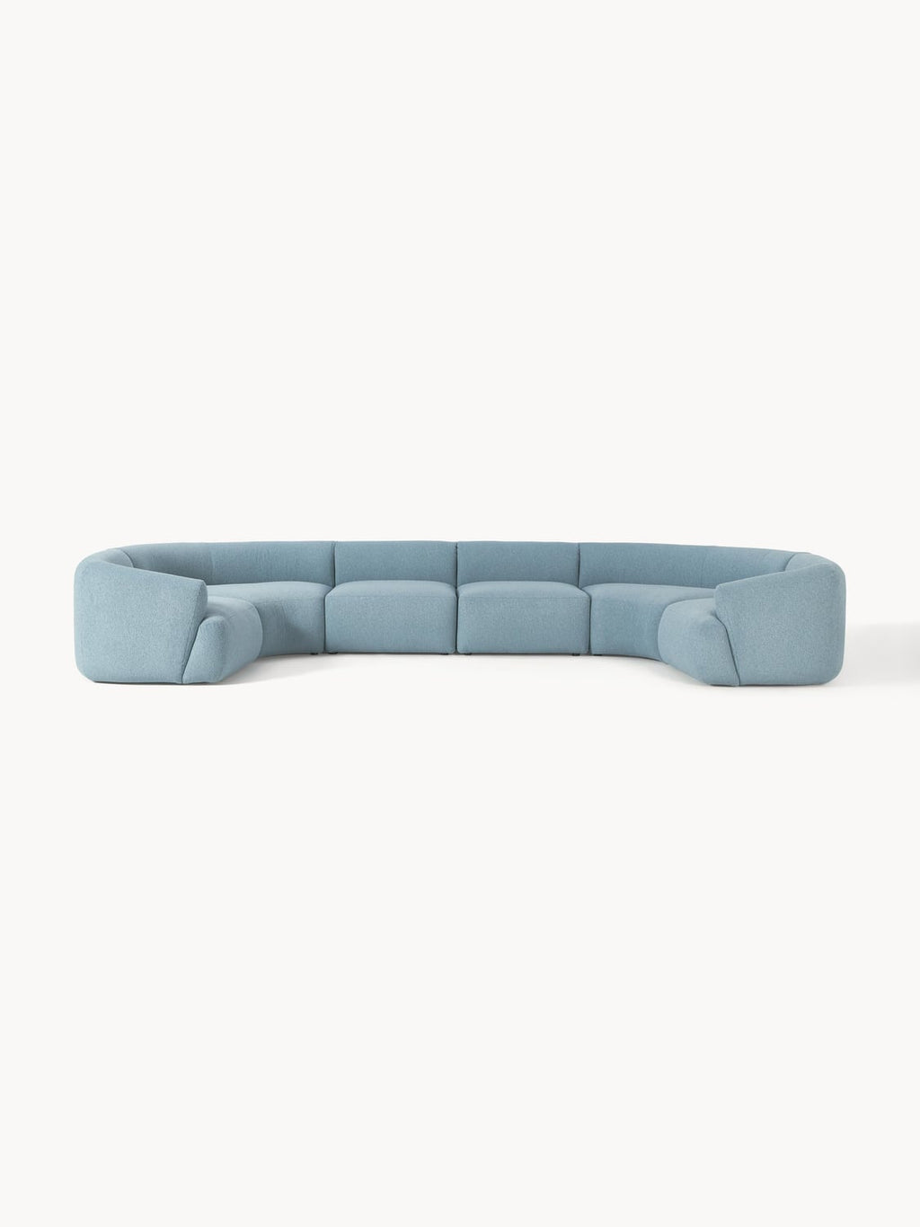 Sofia Modular Bouclé XL Sofa — Lilac