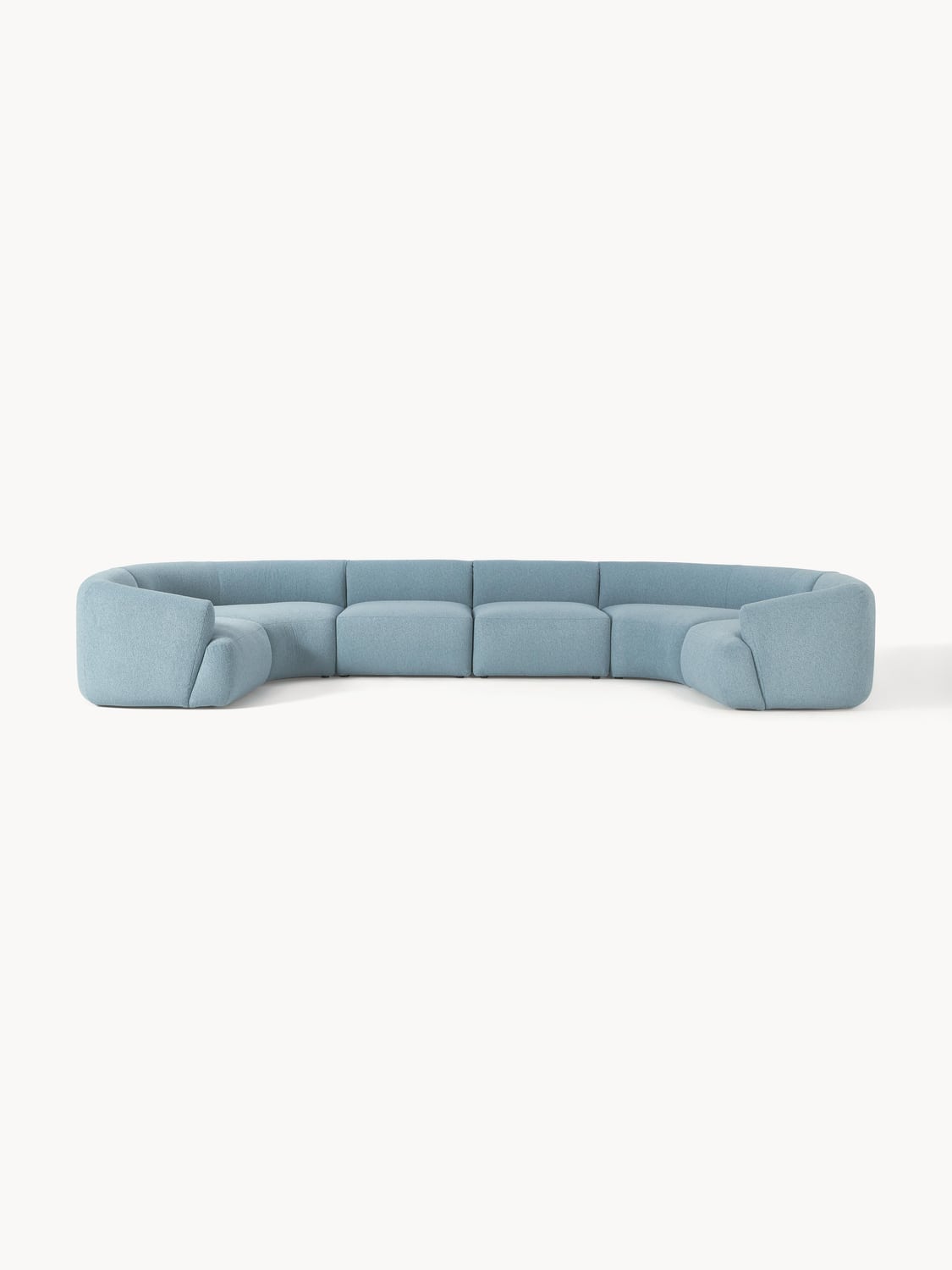 Sofia Modular Bouclé XL Sofa — Lilac
